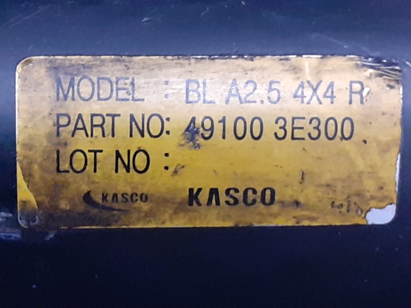 Recambio de transmision central para kia sorento referencia OEM IAM 491003E300  