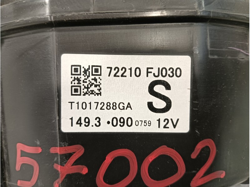 Recambio de calefaccion entera normal para subaru xv 2.0 cat referencia OEM IAM 72210FJ030 T1017826PA T1017288GA