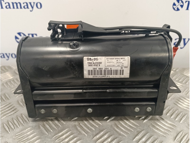 Recambio de airbag delantero derecho para volkswagen passat berlina (3b2) 2.5 v6 tdi referencia OEM IAM 3B0880204A  30004192B