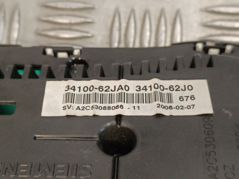 Recambio de cuadro instrumentos para suzuki swift berlina (mz) referencia OEM IAM 3410062JA0 A2C53088066 3410062J0