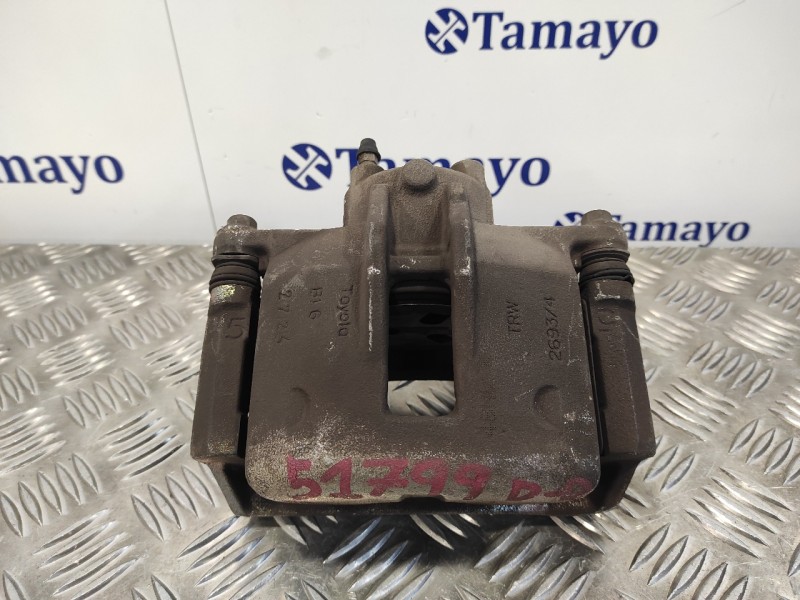 Recambio de pinza freno delantera derecha para toyota corolla verso (r1) 2.0 turbodiesel cat referencia OEM IAM 26934  