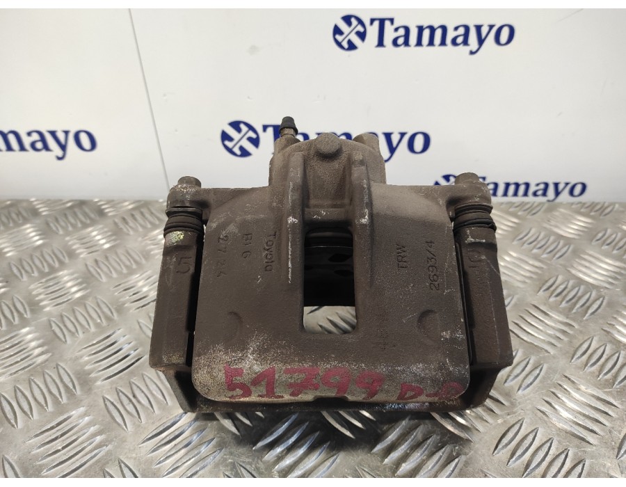 Recambio de pinza freno delantera derecha para toyota corolla verso (r1) 2.0 turbodiesel cat referencia OEM IAM 26934  