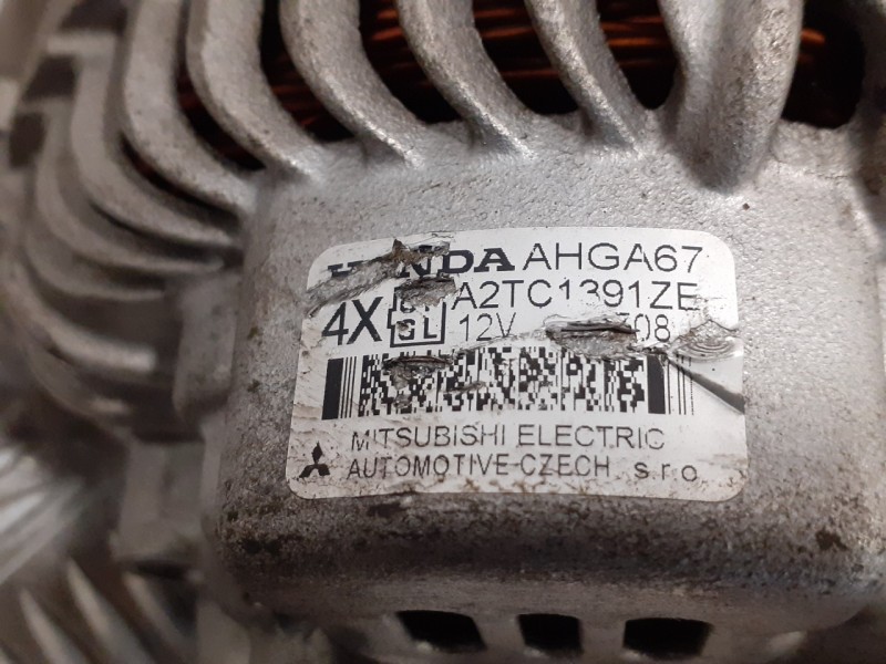 Recambio de alternador para honda civic lim.4 (fd) 1.8 vtec cat referencia OEM IAM A2TC13912E  AHGA67