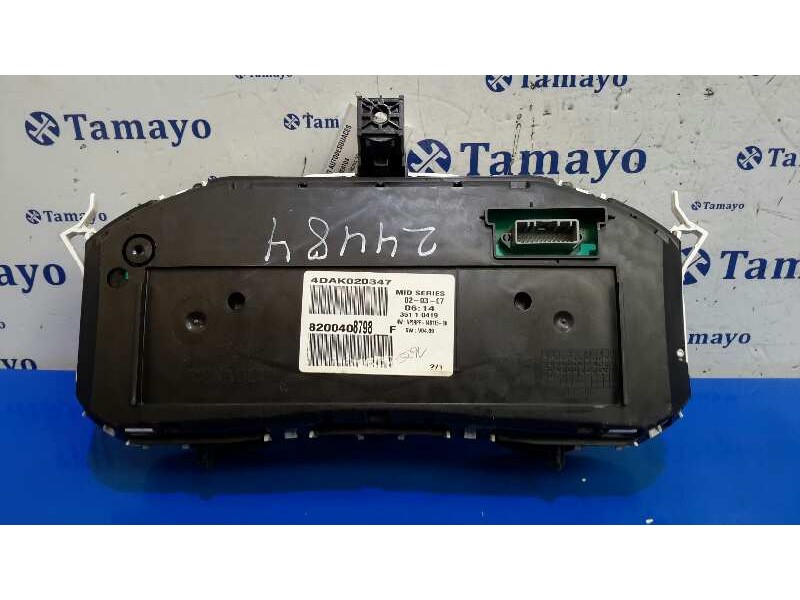 Recambio de cuadro instrumentos para renault megane ii berlina 3p 1.9 dci diesel referencia OEM IAM 8200408798F  