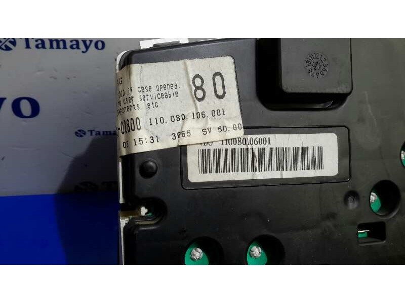 Recambio de cuadro instrumentos para toyota corolla (e12) 1.6 16v referencia OEM IAM 8380002800  110080106001