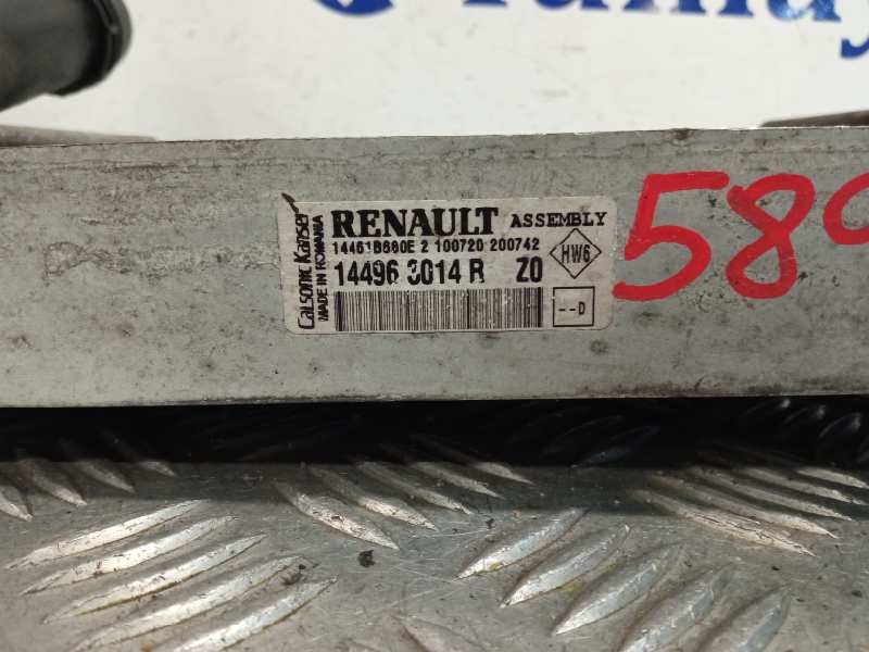 Recambio de intercooler para dacia sandero referencia OEM IAM 144963014R  14461B680E