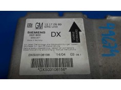 Recambio de centralita airbag para opel vectra c berlina 1.9 cdti referencia OEM IAM 13170589 5WK43471 330518650 2