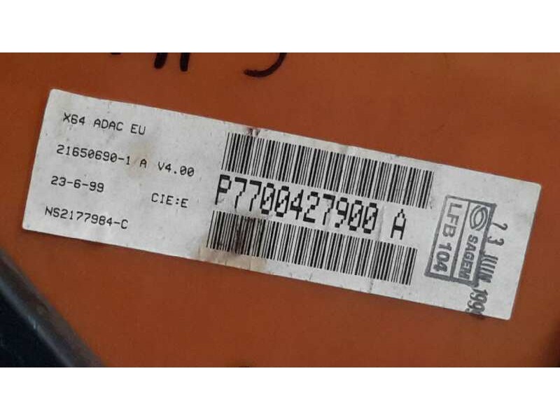 Recambio de cuadro instrumentos para renault megane i fase 2 berlina (ba0) 1.6 referencia OEM IAM 21650690  NS2177984C