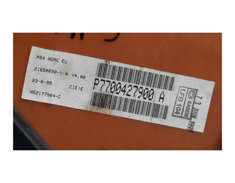 Recambio de cuadro instrumentos para renault megane i fase 2 berlina (ba0) 1.6 referencia OEM IAM 21650690  NS2177984C