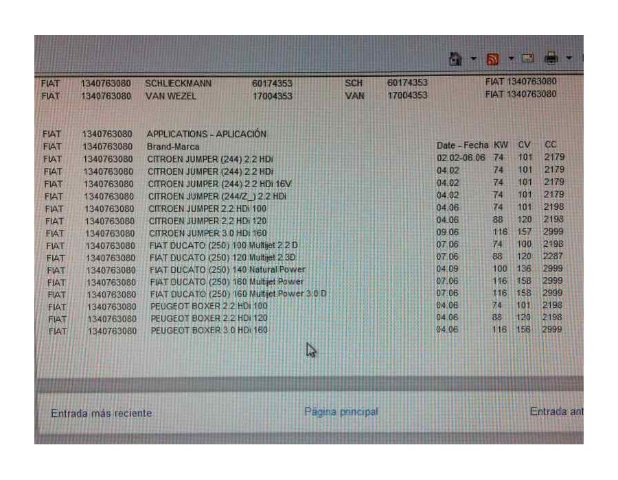 Recambio de intercooler para fiat ducato maxi caja abierta (09.2006 =>) l2 120 multijet referencia OEM IAM 1340763080  F9855