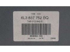 Recambio de elevalunas delantero derecho para seat ibiza (6l1) 1.2 referencia OEM IAM 6L383775  104383101 2