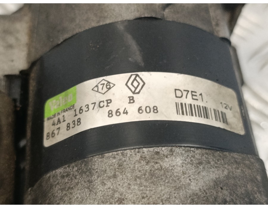 Recambio de motor arranque para renault clio ii fase i (b/cbo) 1.2 referencia OEM IAM 867838864608  