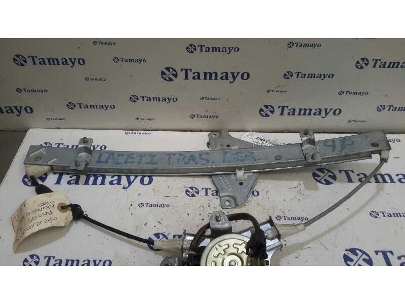 Recambio de elevalunas trasero derecho para daewoo nubira berlina 1.6 cat referencia OEM IAM 96549519  