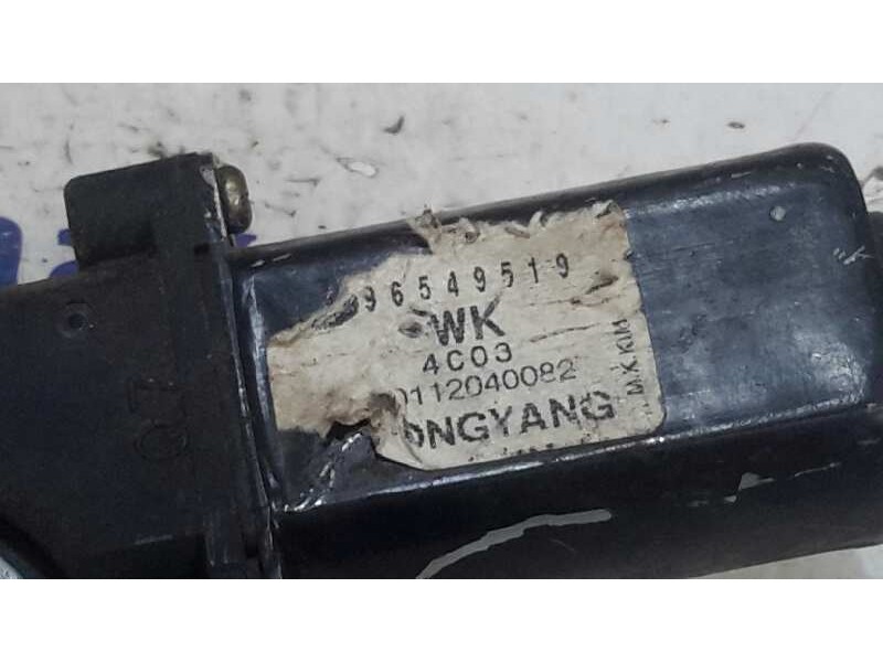 Recambio de elevalunas trasero derecho para daewoo nubira berlina 1.6 cat referencia OEM IAM 96549519  