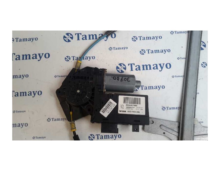 Recambio de elevalunas delantero derecho para peugeot 307 break / sw (s1) 2.0 hdi cat referencia OEM IAM 9634457480  