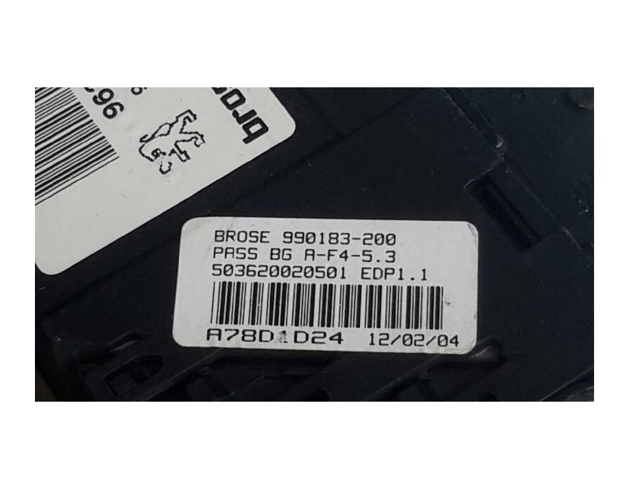 Recambio de elevalunas delantero derecho para peugeot 307 break / sw (s1) 2.0 hdi cat referencia OEM IAM 9634457480  