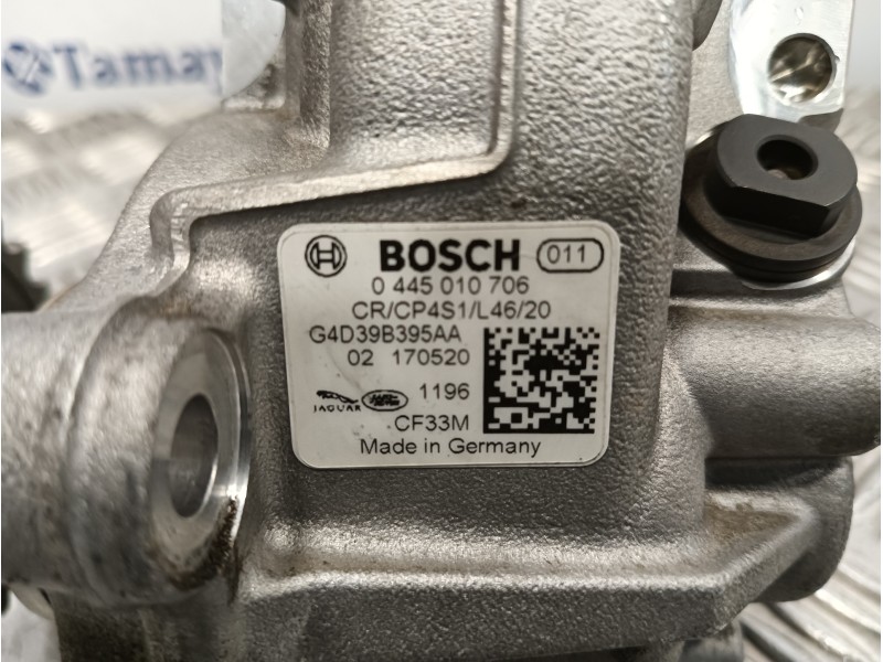 Recambio de bomba inyeccion para land rover discovery sport referencia OEM IAM 0445010706  G4D39B395AA
