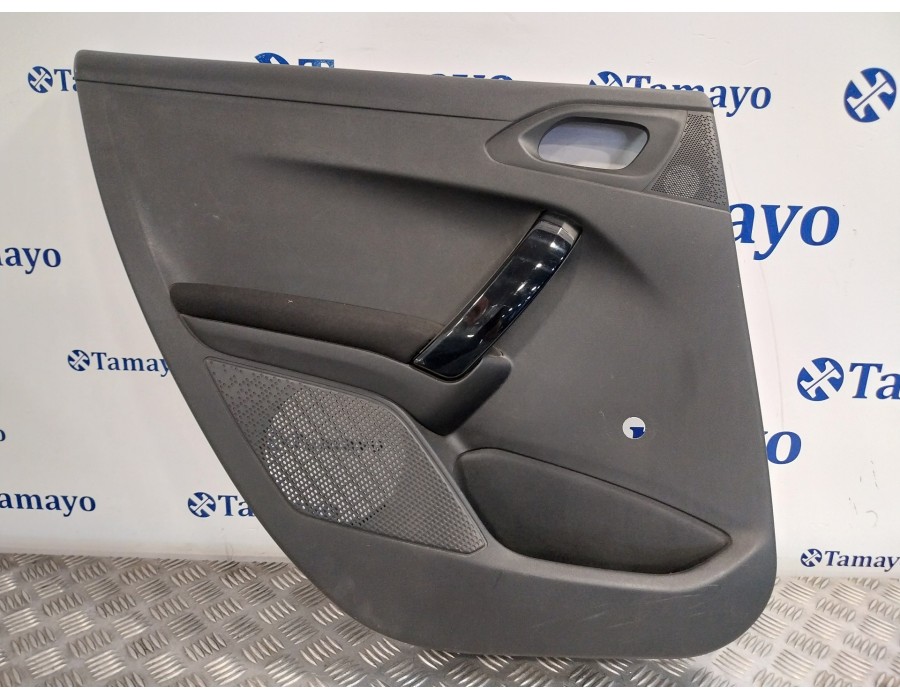 Recambio de guarnecido puerta trasera izquierda para peugeot 208 1.2 12v vti referencia OEM IAM 96763548ZD 491100129639 49110012