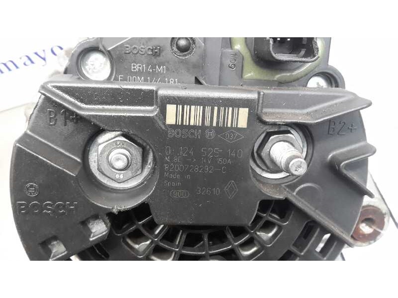 Recambio de alternador para nissan qashqai (j10) 1.5 turbodiesel cat referencia OEM IAM 0124525140  8200728292C
