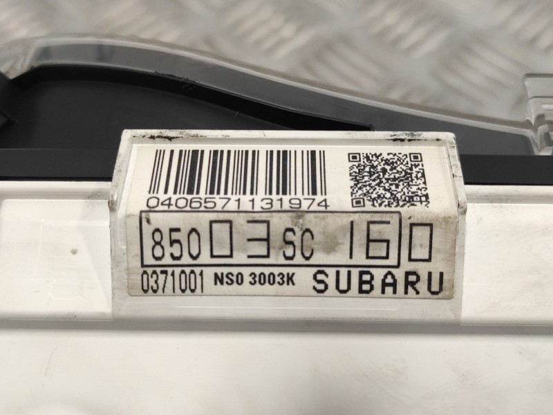 Recambio de cuadro instrumentos para subaru forester s12 2.0 diesel cat referencia OEM IAM 85003SC160  NS03003K