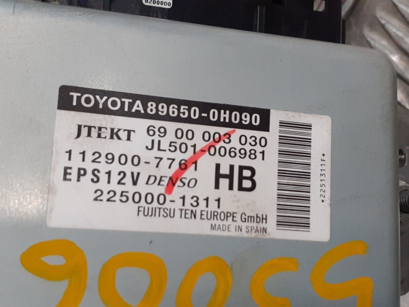 Recambio de conmutador de arranque para toyota aygo 1.0 cat referencia OEM IAM 897820H020  6256560000