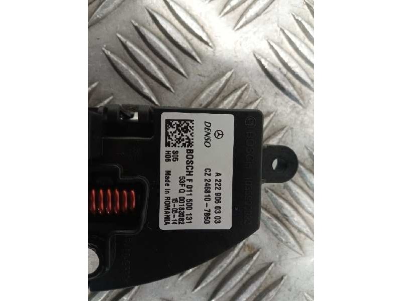 Recambio de resistencia calefaccion para mercedes-benz clase gla (w156) referencia OEM IAM A2229060303 CZ2468107860 F011500131