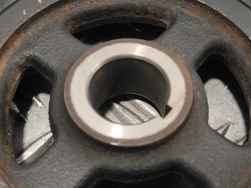 Recambio de polea cigueñal para subaru forester s12 2.0 diesel cat referencia OEM IAM   