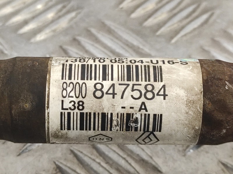 Recambio de transmision delantera izquierda para renault fluence 1.5 dci diesel fap referencia OEM IAM 8200847584  