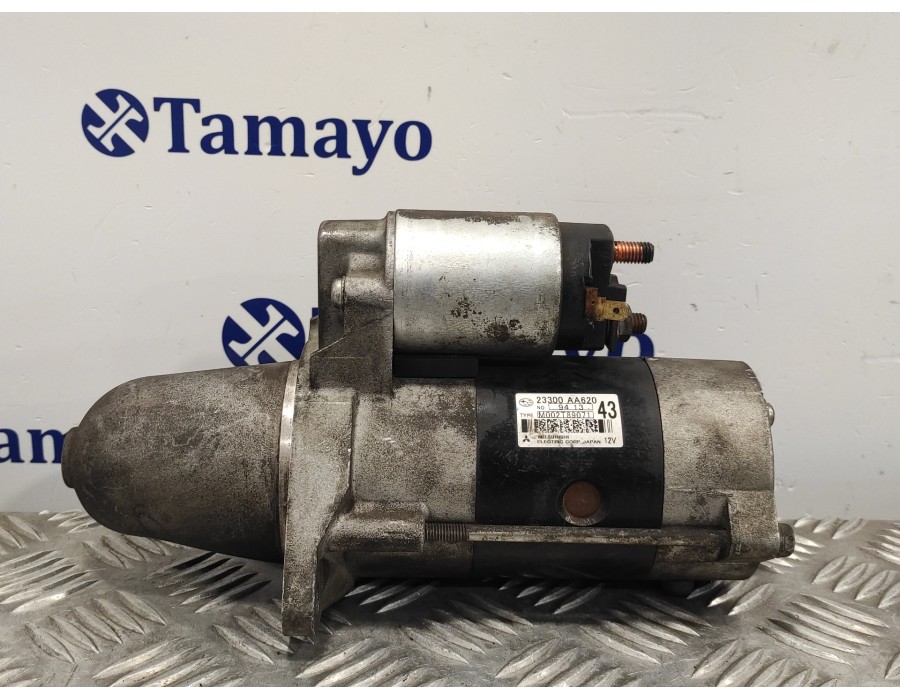 Recambio de motor arranque para subaru forester s12 2.0 diesel cat referencia OEM IAM 23300AA620  M002T89071