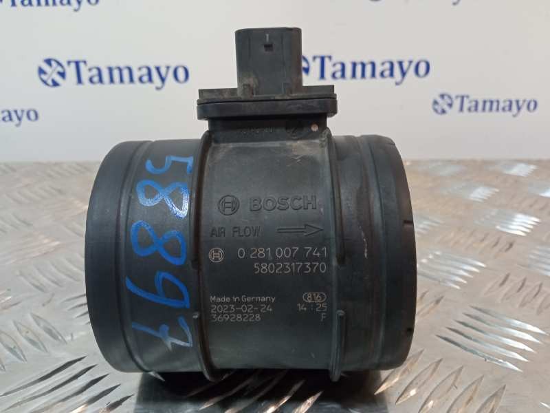 Recambio de caudalimetro para iveco daily vi 33s16 referencia OEM IAM 0281007741  5802317370