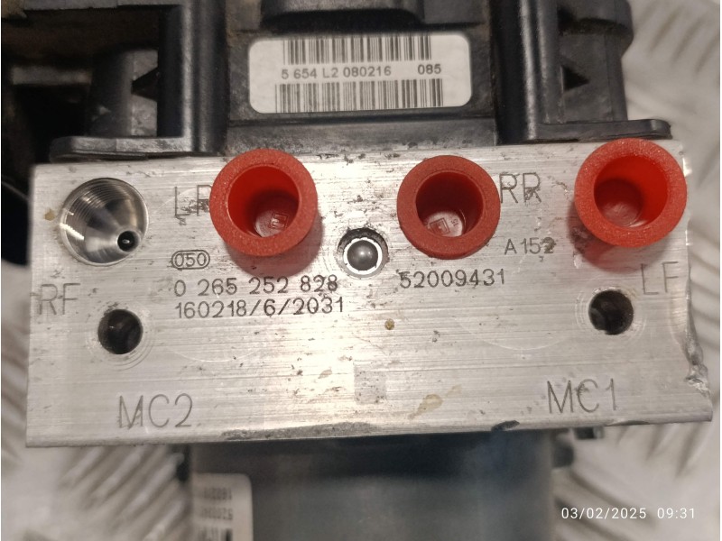 Recambio de abs para fiat 500 (312) 500 referencia OEM IAM 0265952304  0265252828