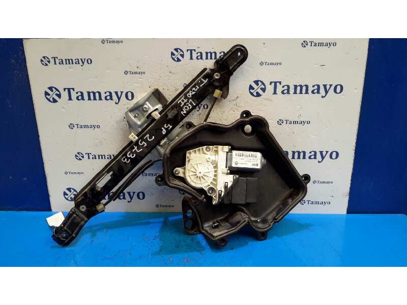 Recambio de elevalunas trasero izquierdo para seat leon (1p1) 2.0 tdi referencia OEM IAM 1P0839401B  1K0959703N