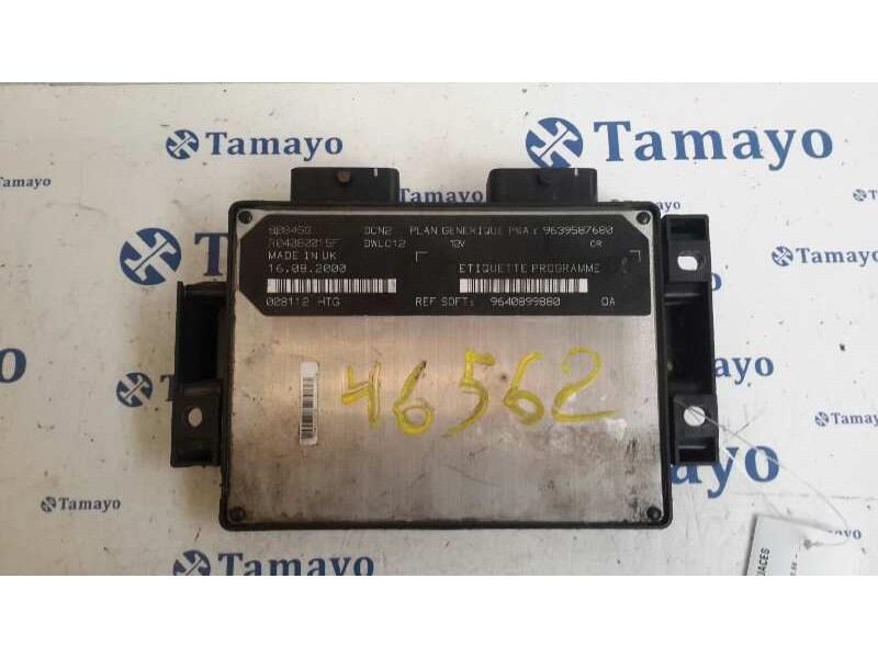 Recambio de centralita motor uce para peugeot 206 berlina 1.9 diesel referencia OEM IAM 80845G  