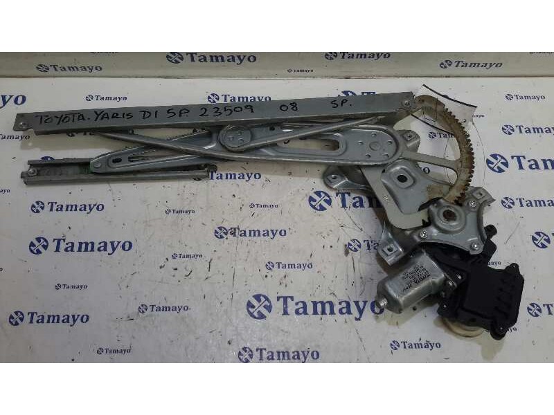Recambio de elevalunas delantero izquierdo para toyota yaris 1.4 turbodiesel cat referencia OEM IAM 857200D110C  983722103