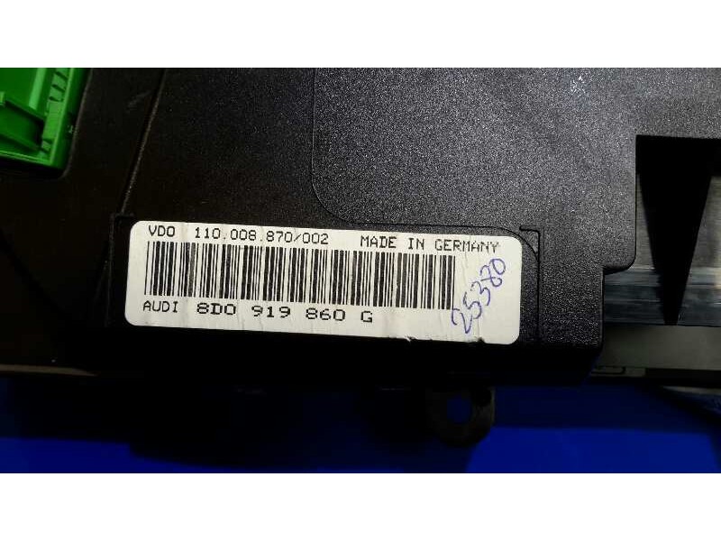 Recambio de cuadro instrumentos para audi a4 avant (b5) 1.8 20v referencia OEM IAM 8D0919860G 110008870002 1100088700