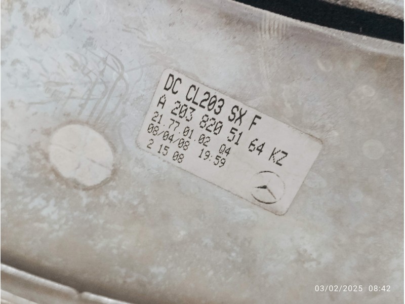 Recambio de piloto trasero izquierdo para mercedes-benz clase c (w203) sportcoupe referencia OEM IAM A2038205164KZ  