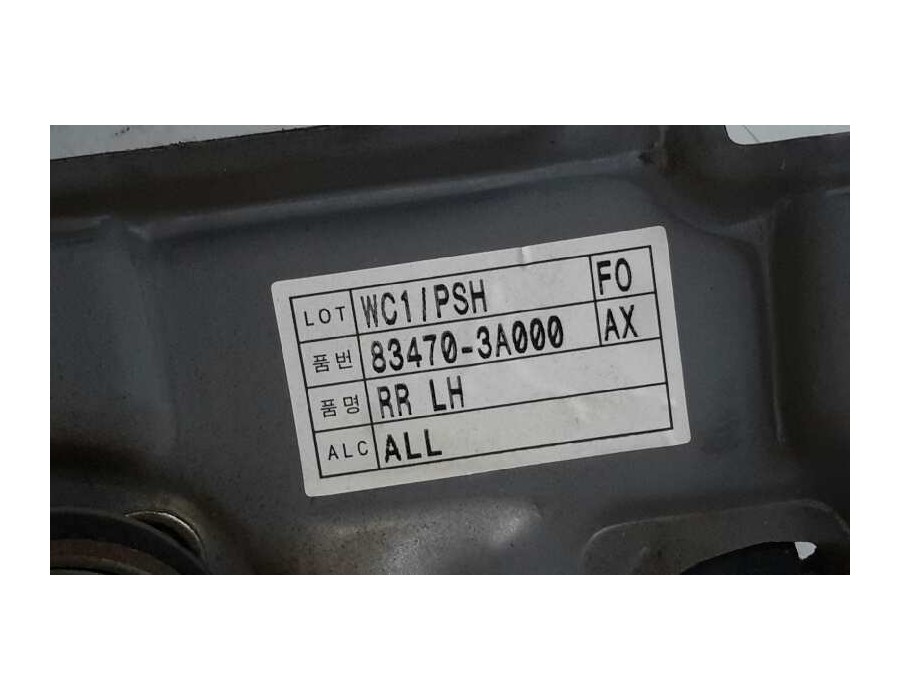 Recambio de motor elevalunas trasero izquierdo para hyundai trajet (fo) 2.0 crdi cat referencia OEM IAM 834703A000  