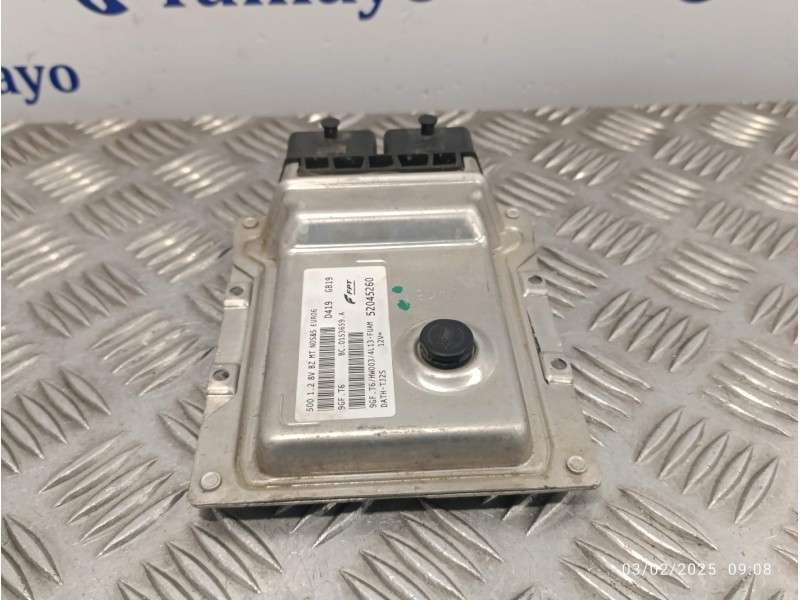 Recambio de centralita motor uce para fiat 500 (312) 500 referencia OEM IAM 52045260  0153659A