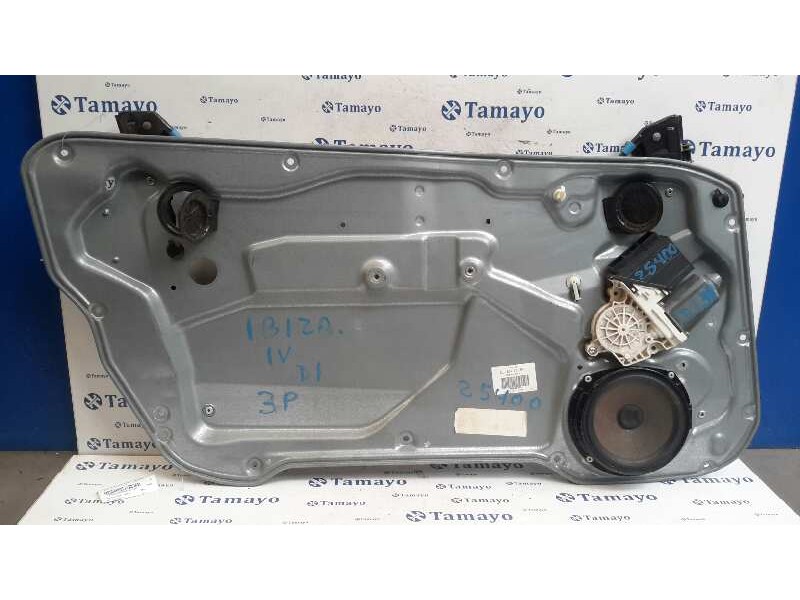 Recambio de elevalunas delantero izquierdo para seat ibiza (6l1) 1.4 16v referencia OEM IAM 6L3837751BF  