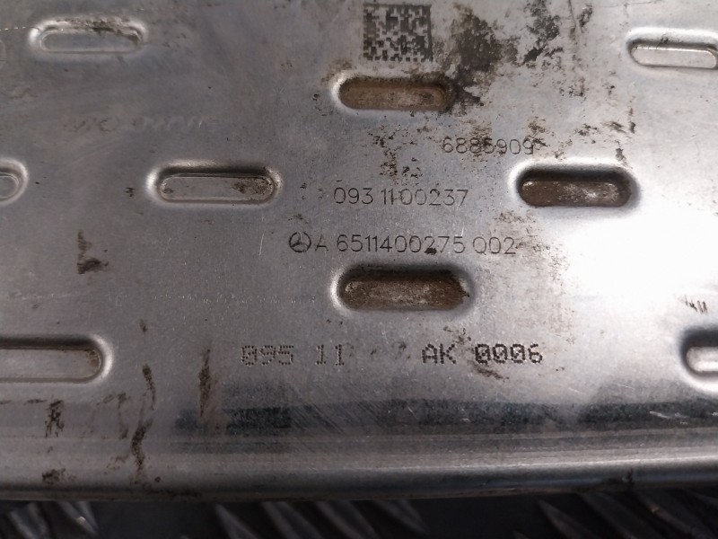 Recambio de enfriador egr para mercedes-benz vito kasten (639) referencia OEM IAM A6511400275  6885909