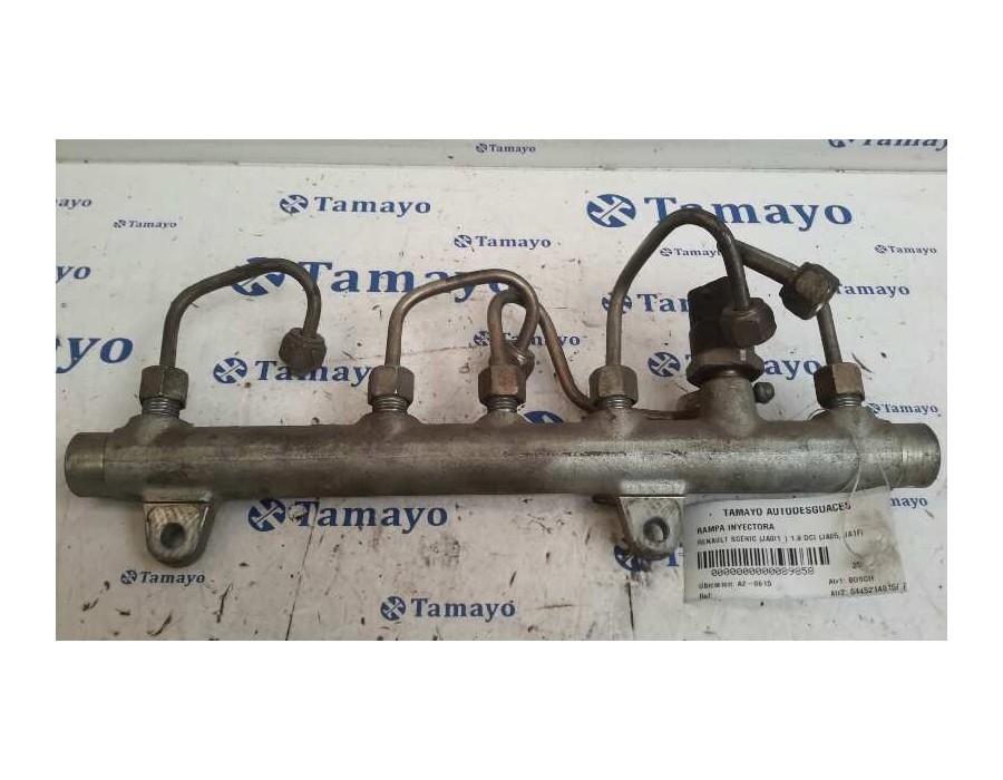 Recambio de rampa inyectora para renault scenic (ja..) 1.9 dci diesel cat referencia OEM IAM 0445214015  7700111013