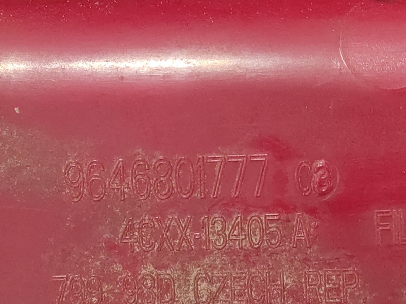 Recambio de piloto trasero izquierdo para citroën c4 coupe 1.6 16v hdi fap referencia OEM IAM 9646801777  