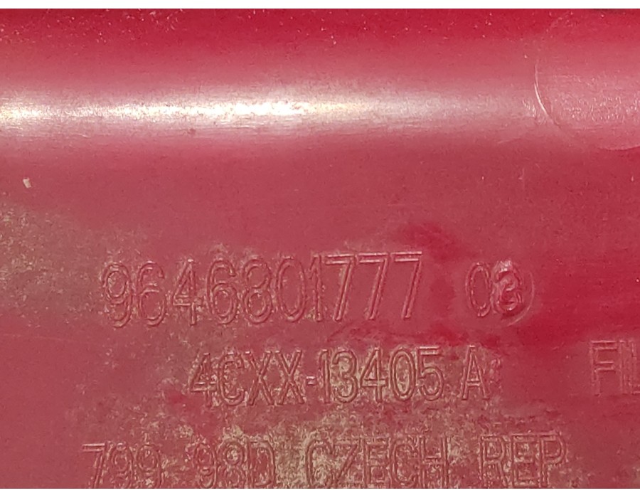 Recambio de piloto trasero izquierdo para citroën c4 coupe 1.6 16v hdi fap referencia OEM IAM 9646801777  