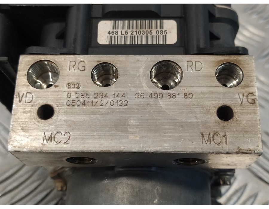 Recambio de abs para citroën c4 coupe 1.6 16v hdi fap referencia OEM IAM 0265234144 0265950370 9649988180
