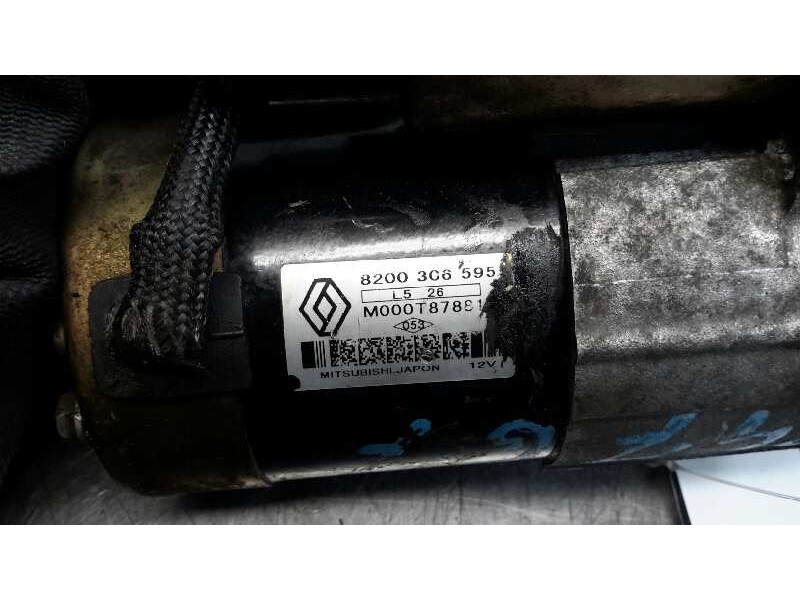 Recambio de motor arranque para nissan note (e11e) 1.5 dci turbodiesel cat referencia OEM IAM M000T87881  8200306595