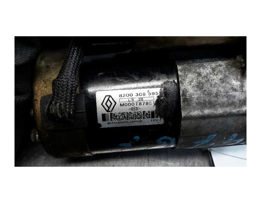 Recambio de motor arranque para nissan note (e11e) 1.5 dci turbodiesel cat referencia OEM IAM M000T87881  8200306595