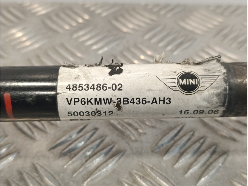 Recambio de transmision delantera derecha para mini mini (r56) 1.4 16v cat referencia OEM IAM VP6KMW3B436  