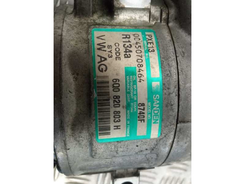 Recambio de compresor aire acondicionado para seat ibiza (6l1) referencia OEM IAM 6Q0820803H  PXE138740F