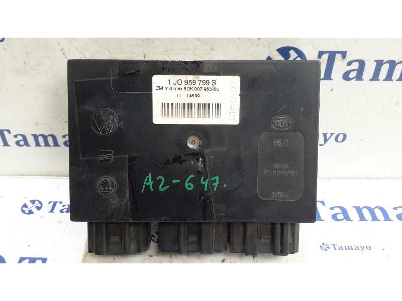 Recambio de centralita cierre para seat toledo (1m2) 1.9 tdi referencia OEM IAM 1J0959799S  