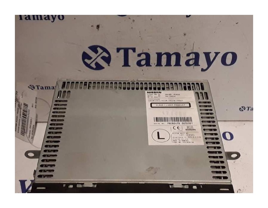 Recambio de sistema audio / radio cd para nissan qashqai (j10) 2.0 16v cat referencia OEM IAM 28185JD40A  B03104